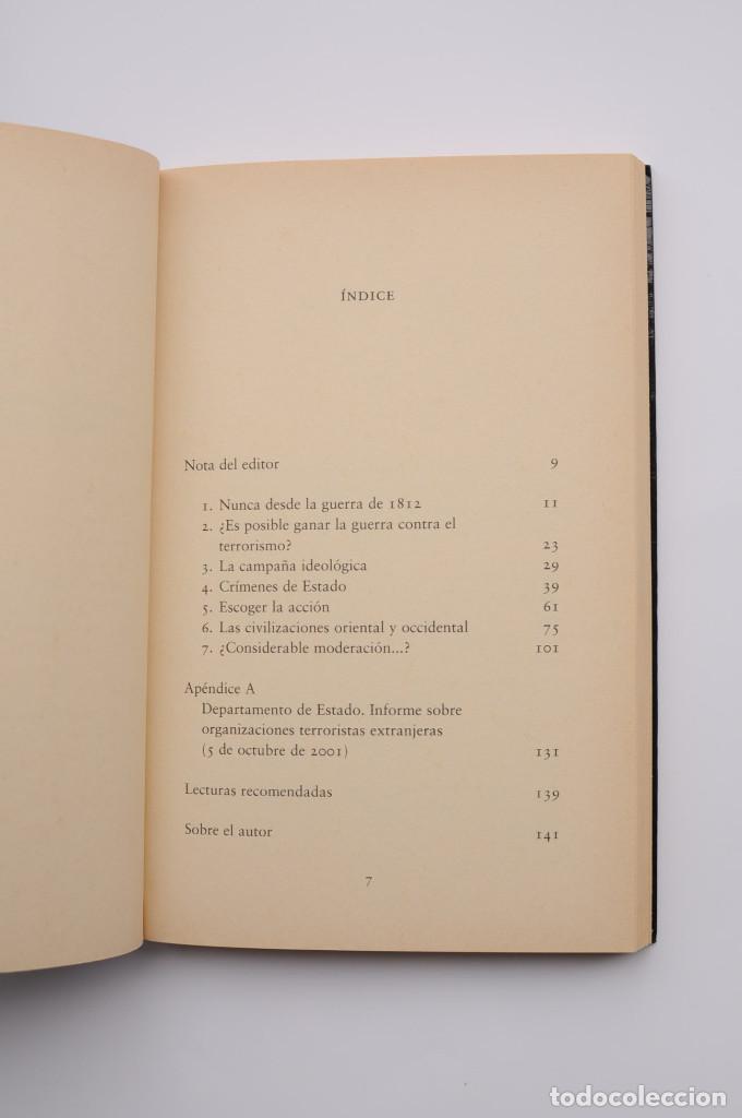 Libros: 11 / 09 / 2001 - CHOMSKY, Noam - Foto 3