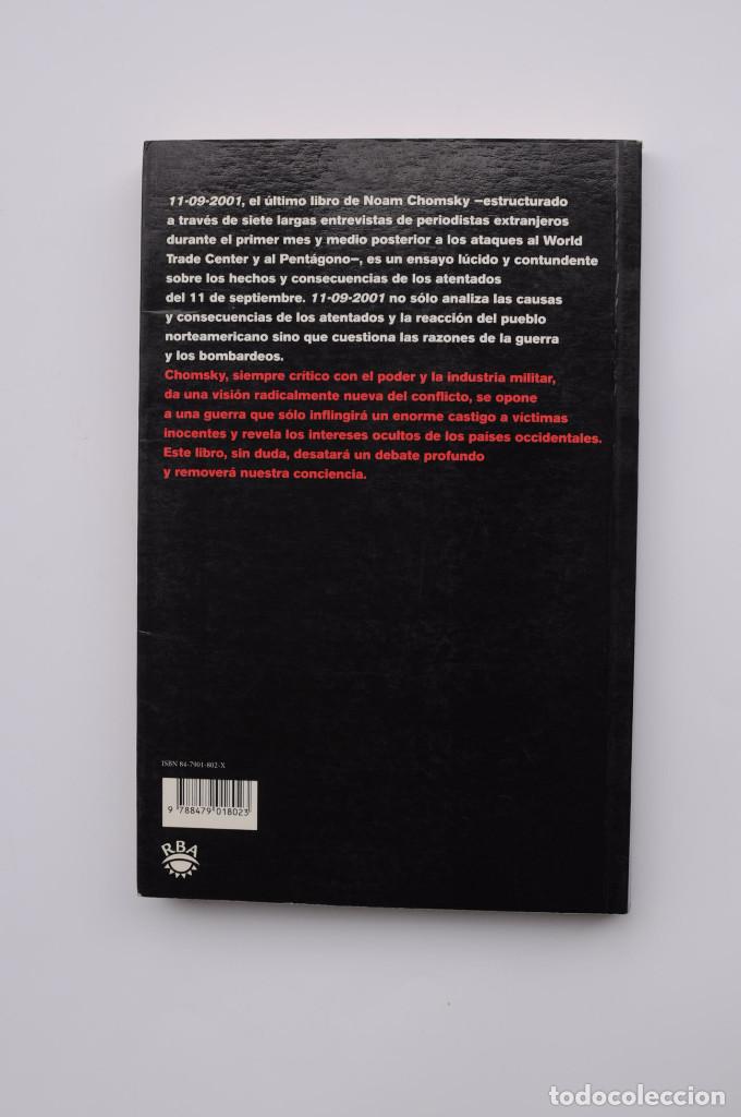 Libros: 11 / 09 / 2001 - CHOMSKY, Noam - Foto 4