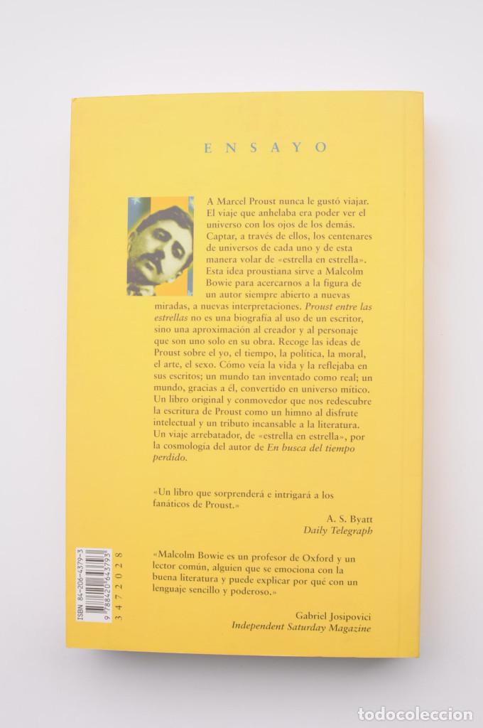 Libros: Proust entre las estrellas - BOWIE, Malcolm - Foto 3