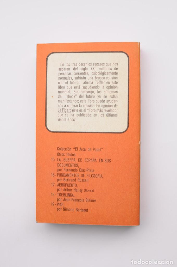 Libros: El shock del futuro - TOFFLER, Alvin - Foto 3
