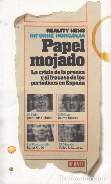 Libros: PAPEL MOJADO - REALITY NEWS/MONGOLIA - Foto 1