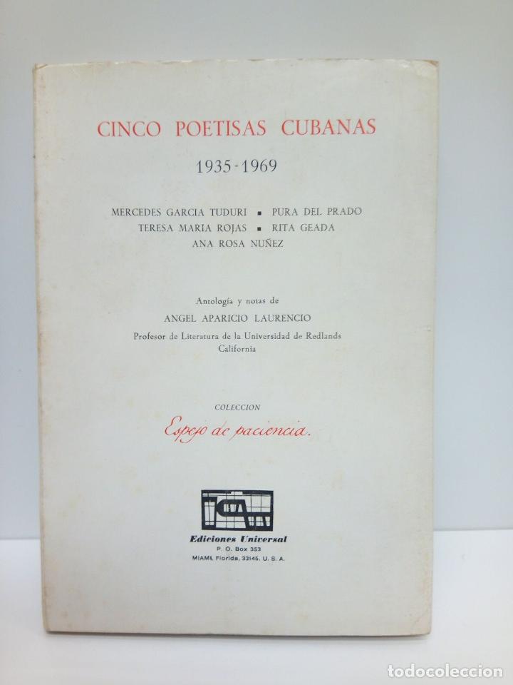 Libros: GARCIA TUDURI, Mercedes, Pura del Prado, Teresa Mar&iacute;a Rojas, Rita Geada y Ana Rosa N&uacute;&ntilde;ez - Cinco poe