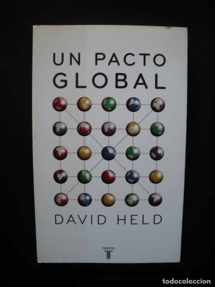 Libros: HELD, David - Un pacto global - Foto 1