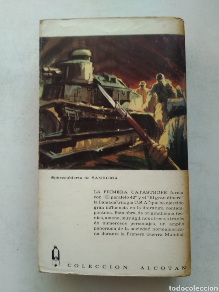Libros: LA PRIMERA CATASTROFE/JOHN DOS PASSOS - Foto 4
