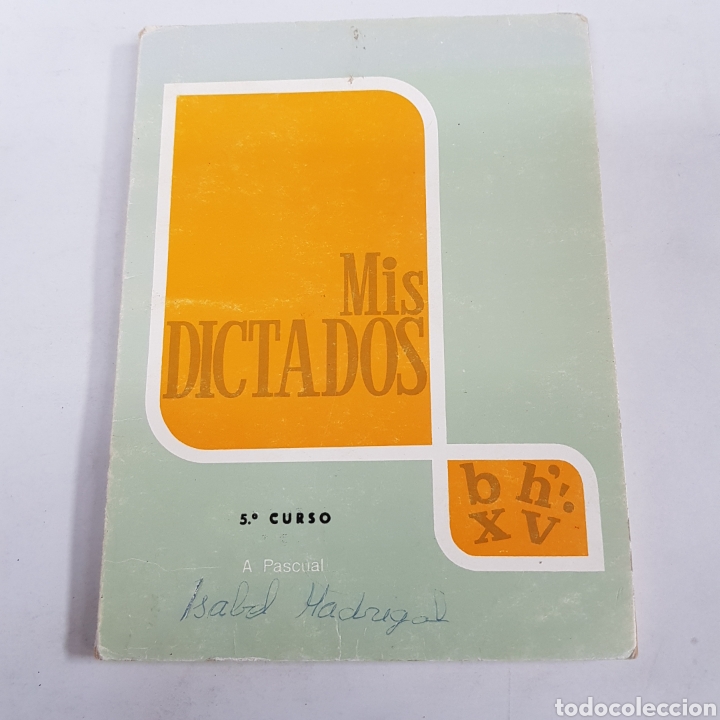 Libros: Mis dictados - A. Pascual - 5? curso - tdk233 - - Foto 1