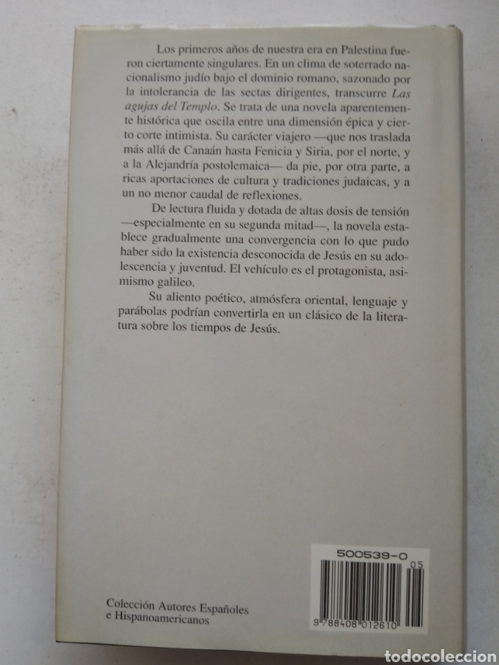 Libros: LAS AGUJAS DEL TEMPLO/JAVIER G&Uacute;RPIDE - Foto 3