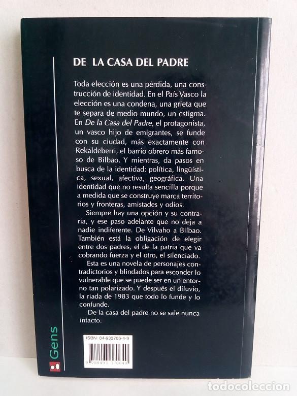Libros: Libro: De la casa del padre - L&oacute;pez Hidalgo - Foto 2