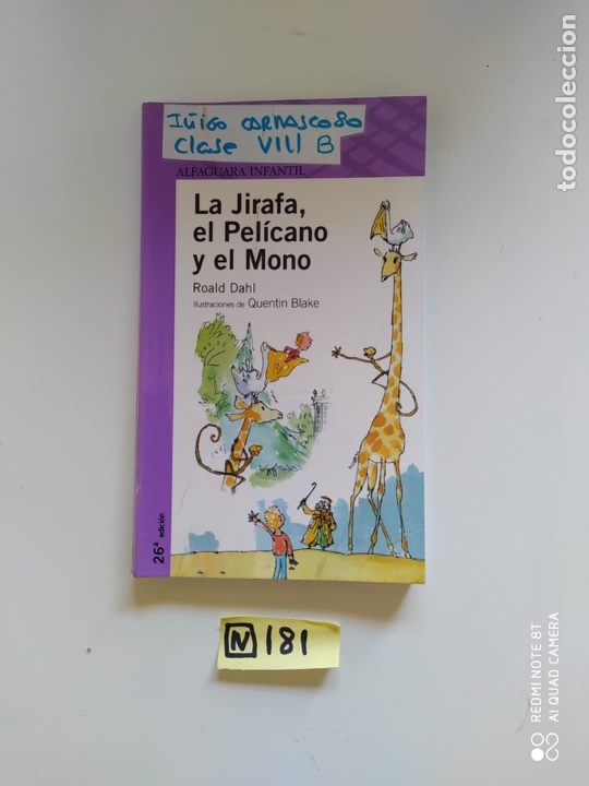 Libros: La jirafa, el pel&iacute;cano y mono - Foto 1