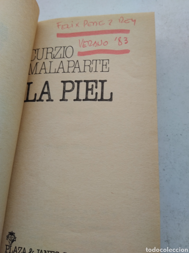 Libros: LA PIEL/CURCIO MALAPARTE - Foto 2