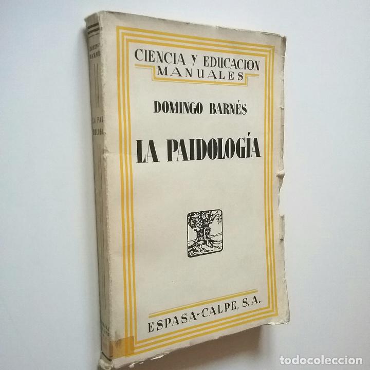 Libros: Domingo Barn&eacute;s - La Paidolog&iacute;a - Foto 1