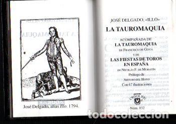 Libros: LA TAUROMAQUIA. - DELGADO, Jose. &rdquo;ILLO&rdquo;. - Foto 1