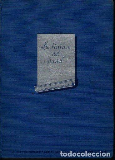 Libros: LA TINTURA DEL PAPEL. - ANONIMO. - Foto 1