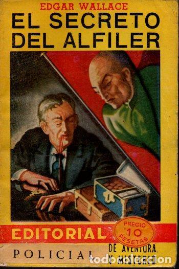 Libros: EL SECRETO DEL ALFILER. - WALLACE, Edgar. - Foto 1