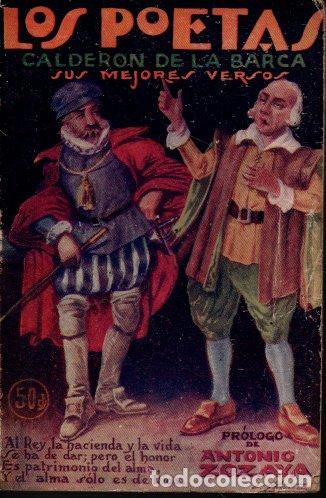 Libros: SUS MEJORES VERSOS. - CALDERON DE LA BARCA, Pedro. - Foto 1