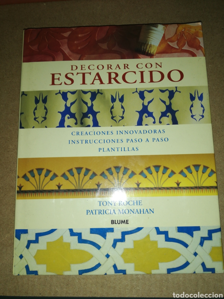 Libros: Decorar con estarcido, Tony Roche, editorial Blume - Foto 1