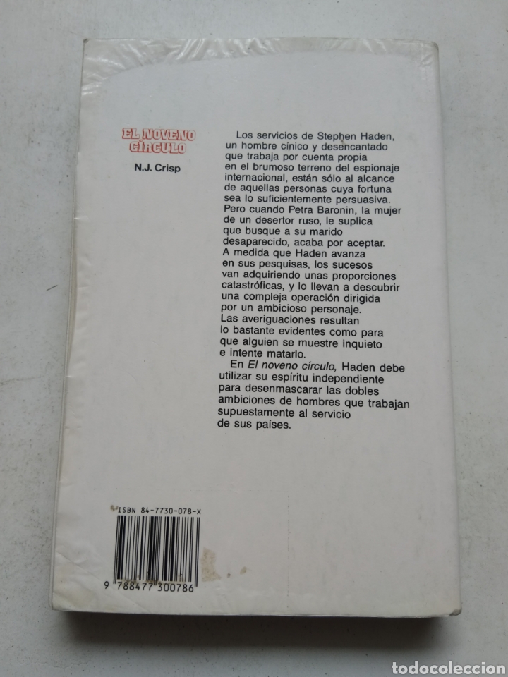 Libros: EL NOVENO C&Iacute;RCULO/N.J.CRISP - Foto 2