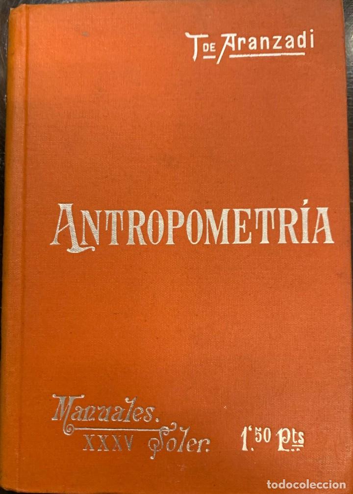 Libros: Telesforo de Aranzadi . Antropometr&iacute;a - Foto 1