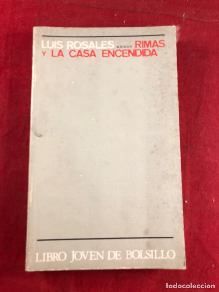 Libros: Rimas y la casa encendida - Foto 1