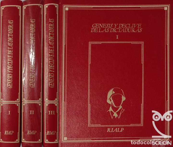 Libros: G&eacute;nesis y declive de las dictaduras - 3 Vols. (Obra completa) - Aa. Vv. - Foto 1