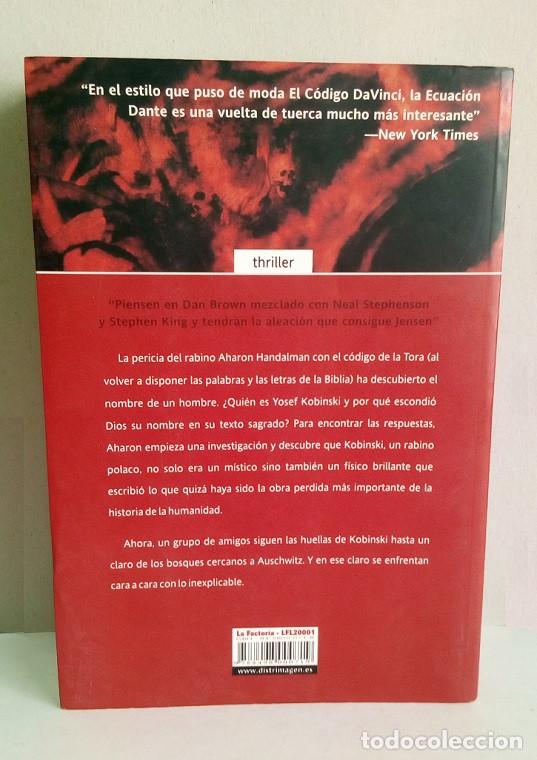 Libros: Libro: La Ecuaci&oacute;n Dante - Jane Jensen - Foto 2