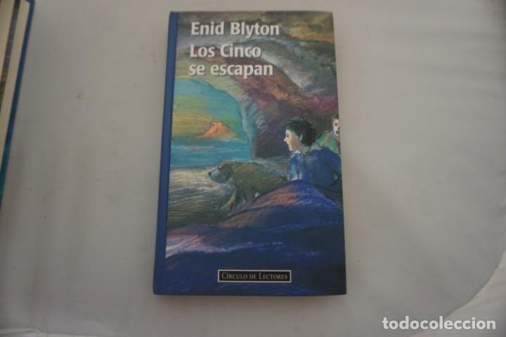 Libros: 17E/ LOS CINCO SE ESCAPAN - ENID BLYTON / CIRCULO DE LECTORES - Foto 1
