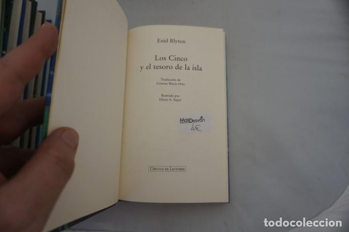 Libros: 17E/ LOS CINCO Y EL TESORO DE LA ISLA - ENID BLYTON / CIRCULO DE LECTORES - Foto 3