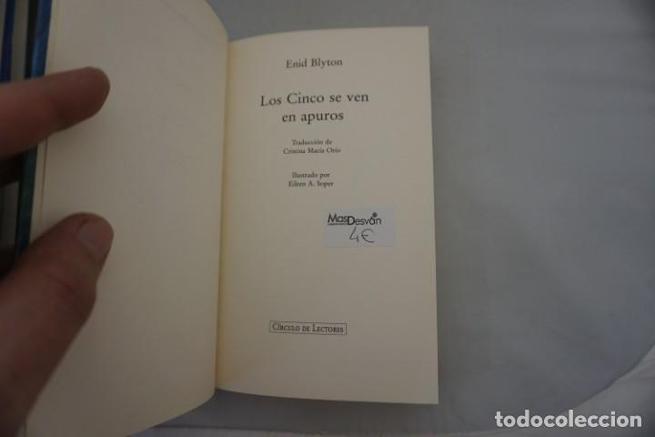 Libros: 17E/ LOS CINCO SE VEN EN APUROS - ENID BLYTON / CIRCULO DE LECTORES - Foto 3