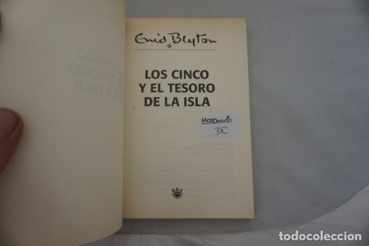 Libros: 17E/ LOS CINCO Y EL TESORO DE LA ISLA - ENID BLYTON / RBA EDITORES - Foto 3