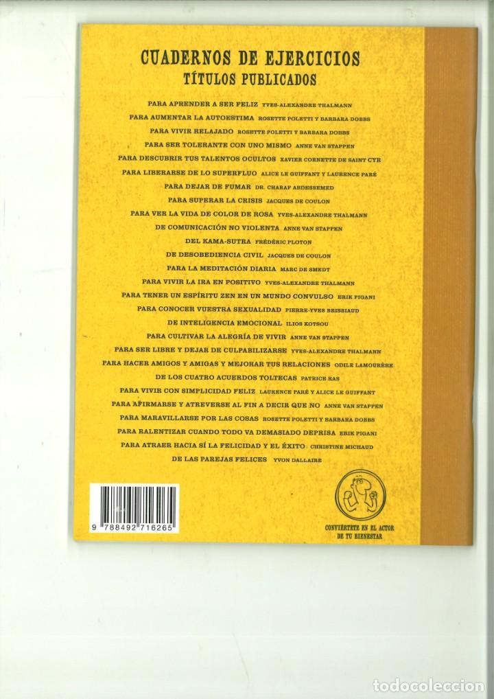 Libros: CUADERNO DE EJERCICIOS PARA APRENDER A SER FELIZ. Yves-Alexandre Thalmann - Foto 2