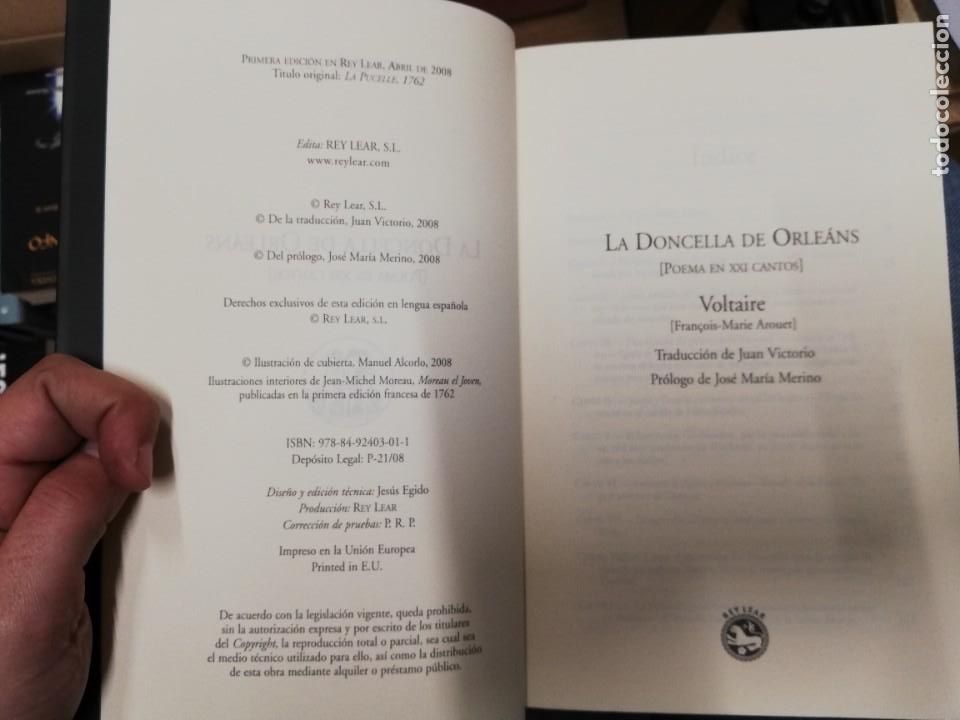 Libros: La doncella de Orleans. Voltaire. Libro nuevo - Foto 3