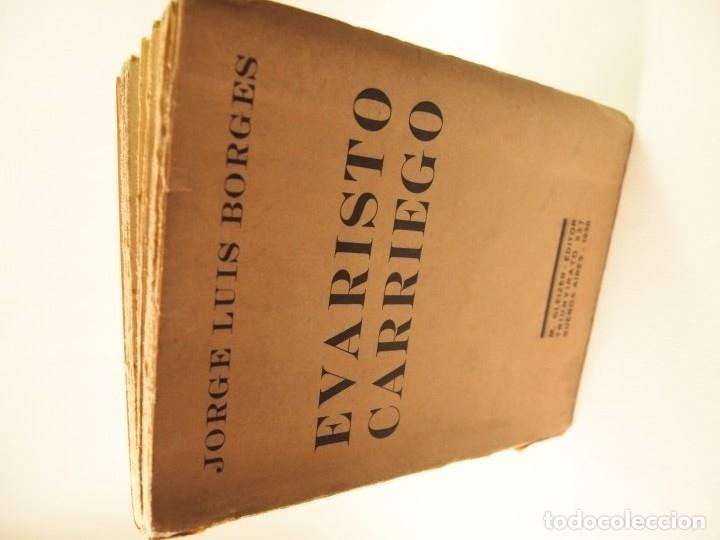 Libros: BORGES, Jorge Luis. - EVARISTO CARRIEGO. - Foto 1