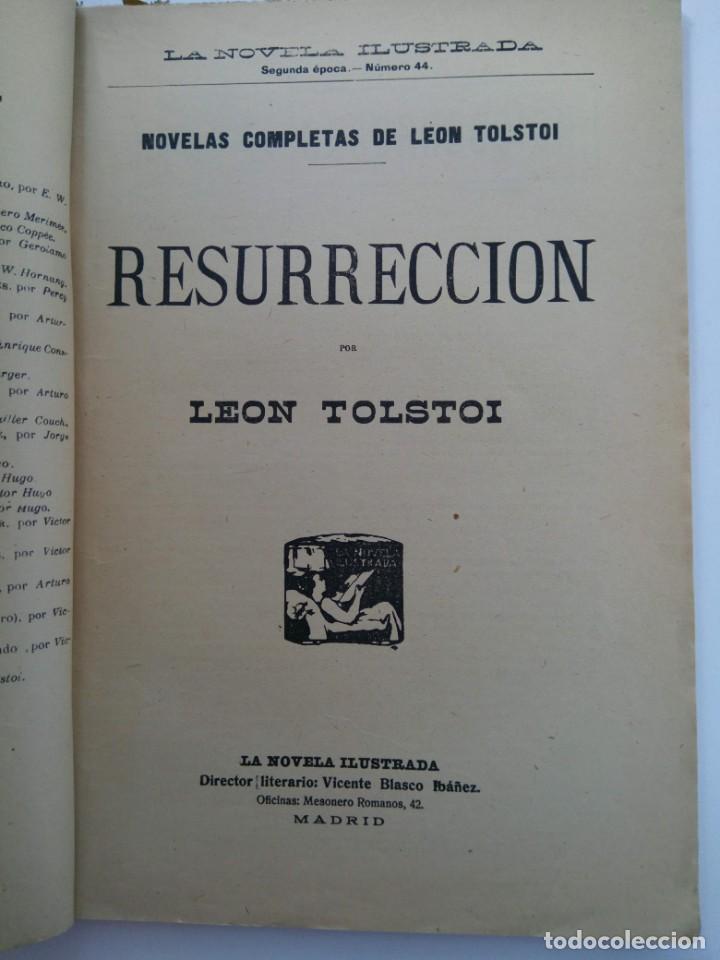 Libros: RESURRECCION LEON TOLSTOI LA NOVELA ILUSTRADA - Foto 2