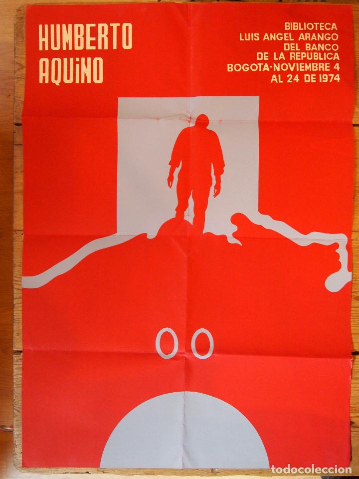 Libros: Cartel. HUMBERTO AQUINO. - Foto 1