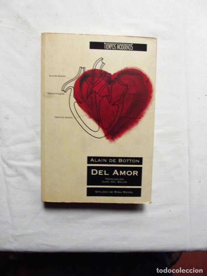 Libros: DEL AMOR POR ALAIN DE BOTTON - Foto 1