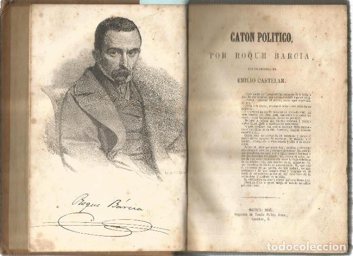Libros: Caton politico - BARCIA, ROQUE - Foto 2