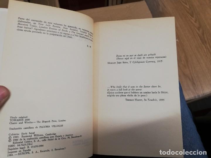 Libros: Hacia el a&ntilde;o 2000. Raymond Williams - Foto 2
