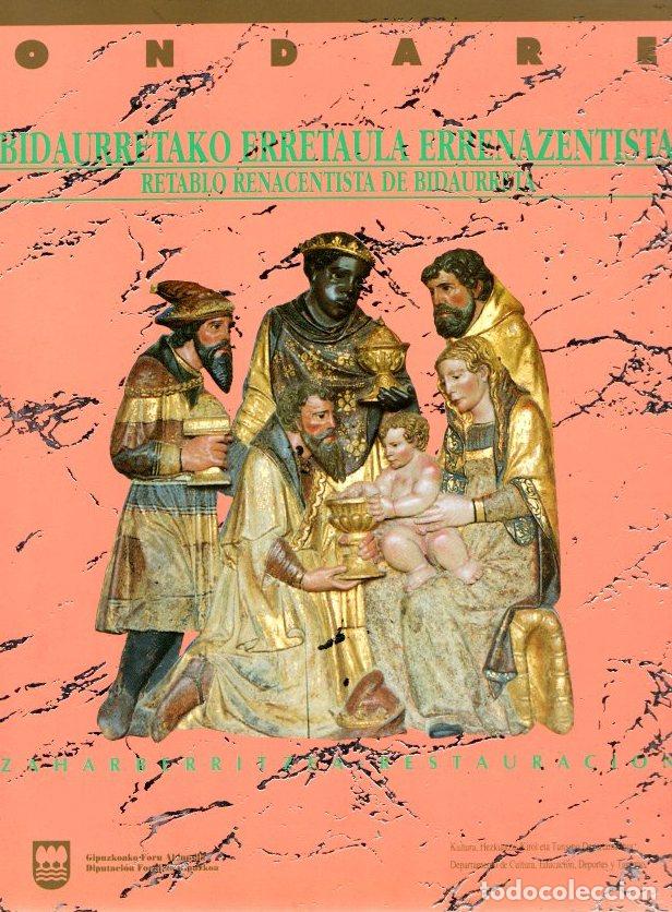 Libros: Bidaurretako errataula errenazentista / Retablo renacentista de Bidaurreta - NO CONSTA AUTOR