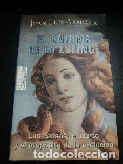 Libros: El enigma de la esfinge. - ARSUAGA, Juan Luis: - Foto 1