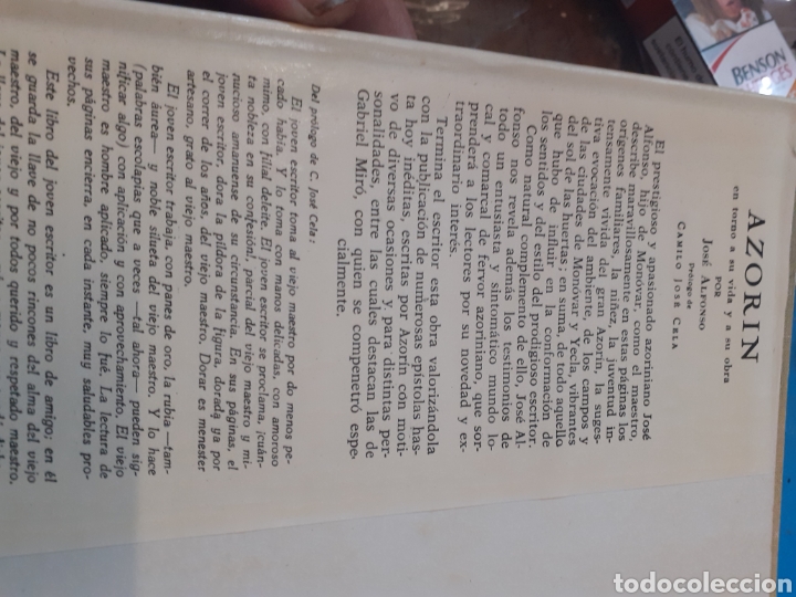 Libros: AZORIN EN TORNO A SU VIDA Y A SU OBRA - ALFONSO,Jos&eacute; - Foto 3