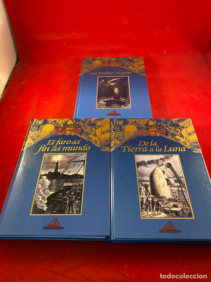 Libros: 3 libros Julio Verne - Foto 1