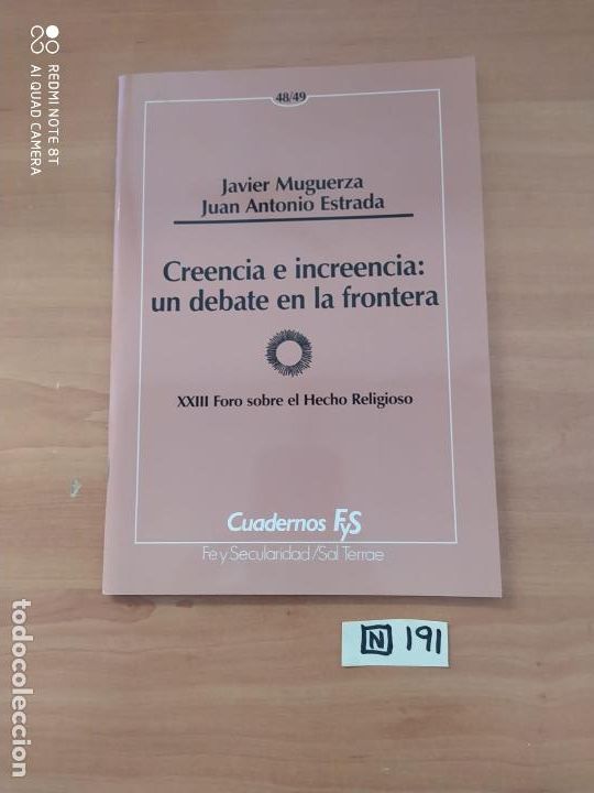 Libros: Creencia e increencia un debate en la frontera - Foto 1