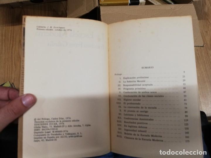 Libros: La escuela moderna. Francisco Ferrer Guardia. 1 Edici&oacute;n - Foto 3