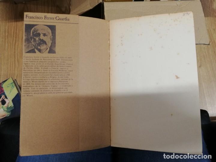 Libros: La escuela moderna. Francisco Ferrer Guardia. 1 Edici&oacute;n - Foto 4