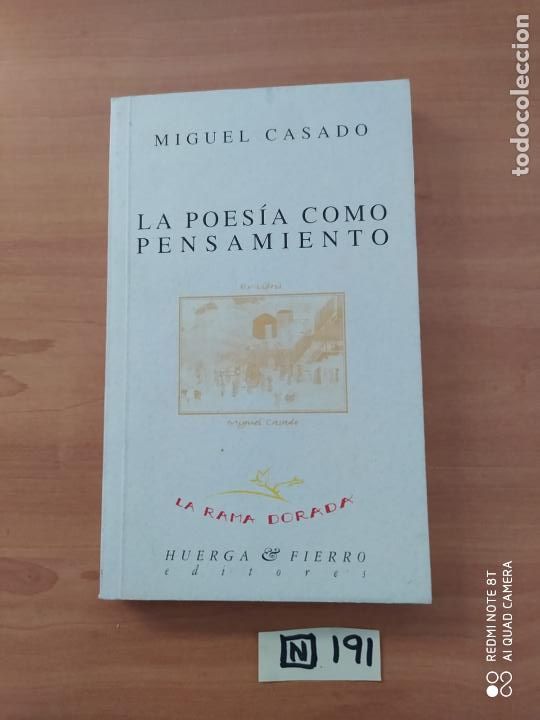 Libros: La poes&iacute;a como pensamiento - Foto 1