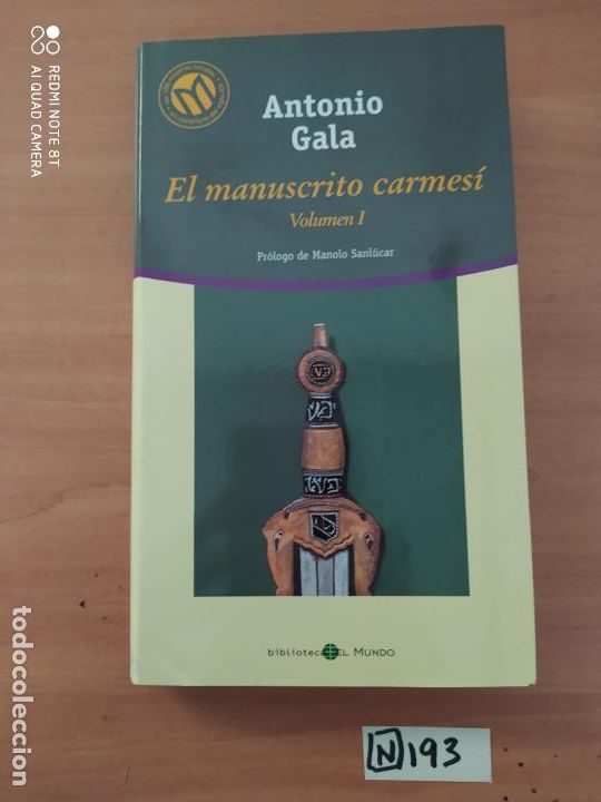 Libros: El manuscrito carmes&iacute; - Foto 1