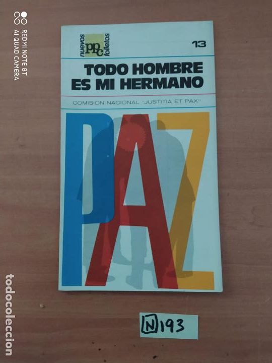 Libros: Todo hombre es mi hermano - Foto 1