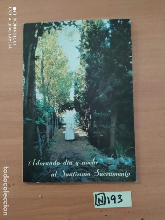 Libros: Orando d&iacute;a y noche al sant&iacute;simo Sacramento - Foto 1