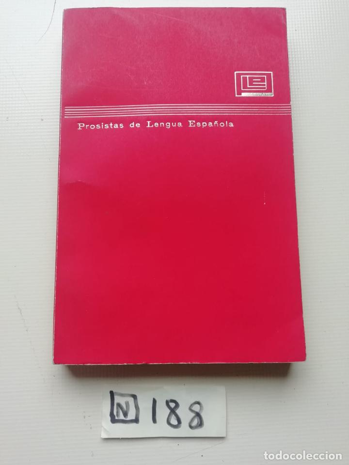 Libros: Prosistas de lengua espa&ntilde;ola - Foto 1