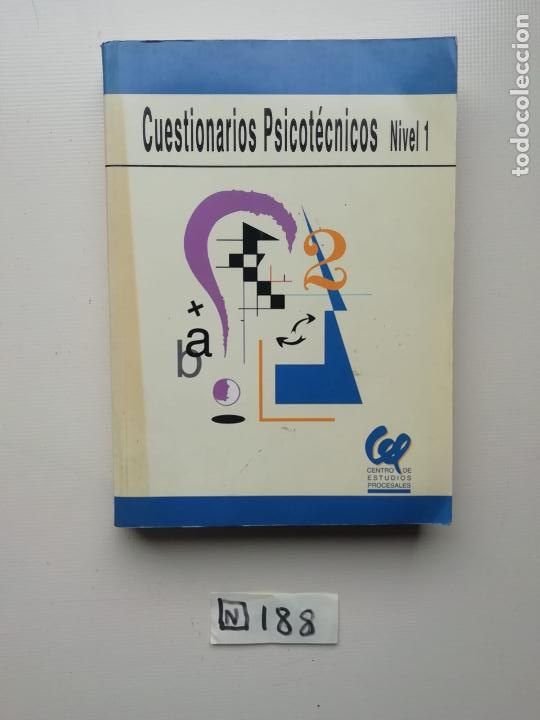 Libros: Cuestionarios psicot&eacute;cnicos nivel uno - Foto 1