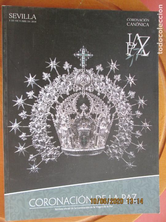 Libri di seconda mano: CORONACION DE LA PAZ - CORONACION CANONICA -1-10-2016